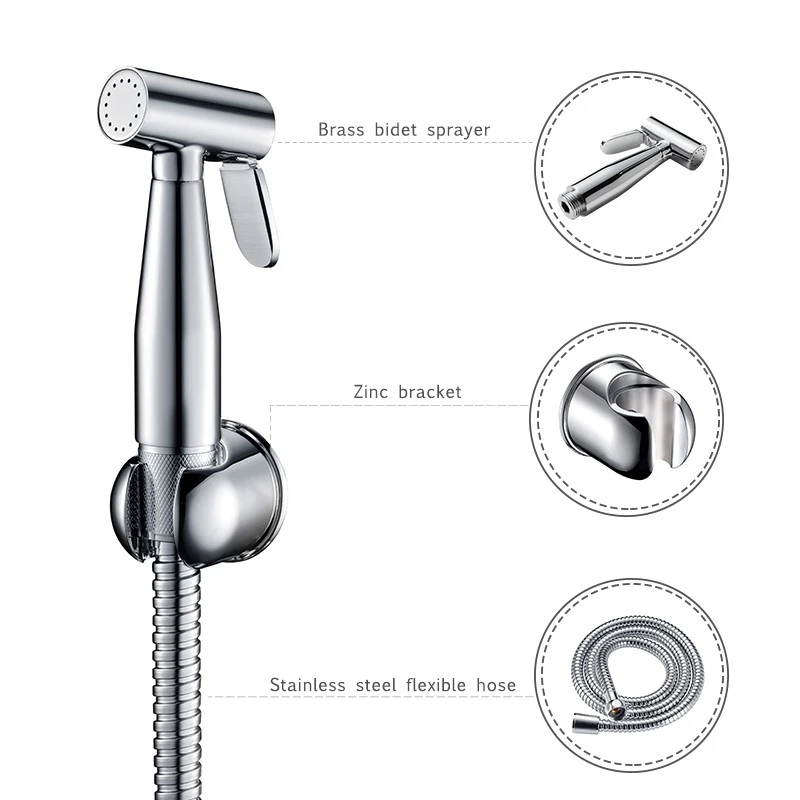 Silver Bidet Sprayer2